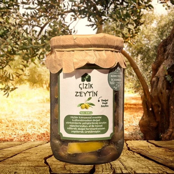 Doğal Çizik Zeytin 430 G