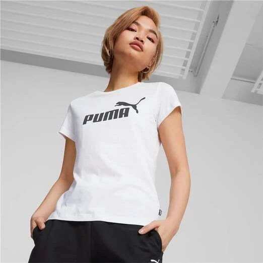 Puma 586774 02 Ess Logo Tee Kadın T-shirt