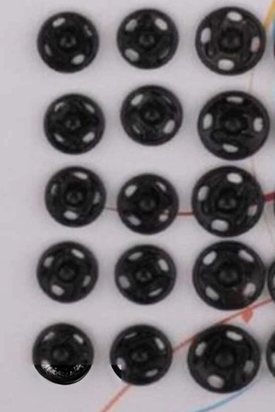 Çıt Çıt 30 mm 6'lı Siyah