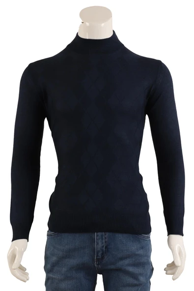Yünlü Triko Slim Fit - 5