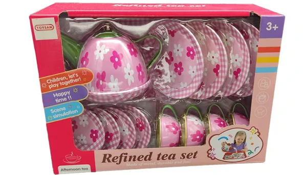 Metal Çay seti Fincan Takımı - 2