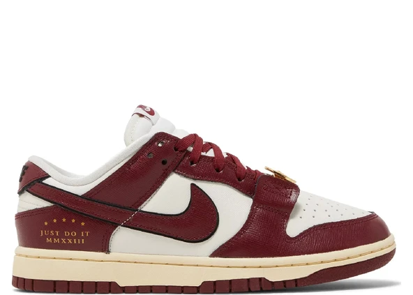 Nike Dunk Low Just Do It Sail Team Red Spor Ayakkabı