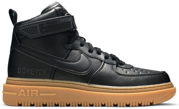 Nike Air Force 1 GTX Boot Black Gum Spor Ayakkabı