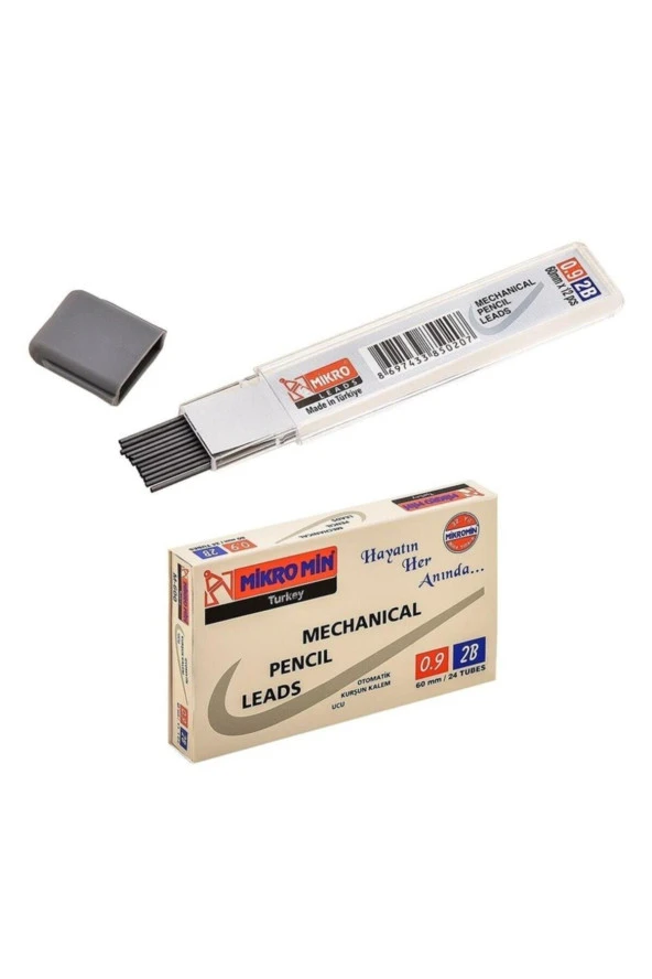 Mikromin Leads 0.9 mm Kalem Ucu 60 mm (24 Lü Paket) ürün görseli