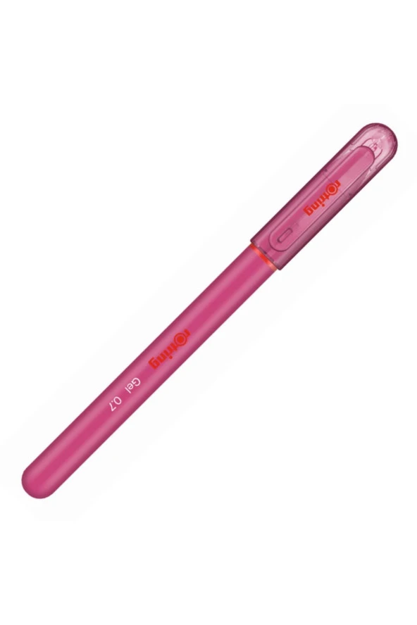 Rotring Jel Mürekkepli Tükenmez Kalem 0.7 Mm Pembe (12 Li Paket)
