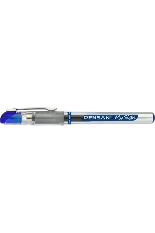 Pensan Roller Kalem My-Sıgn Jel Bilye Uçlu İmza Kalemi 1.0 MM Mavi (12 Li Paket)