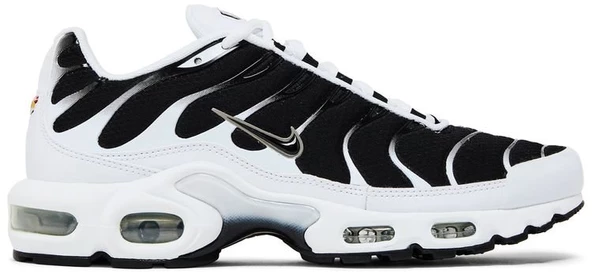 Nike Air Max Plus White Black Metallic Pewter Spor Ayakkabı