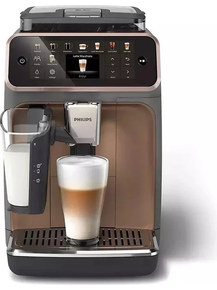 Phılıps EP5544 Seramik Öğütücülü 20 Çeşit Içeçek Hazırlama Imkanı Tam Otomatik Espresso Makinesi