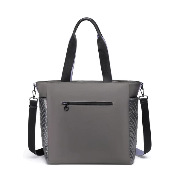 Smart Bags Parlak Kumaş Çapraz Askılı Kadın Omuz Çantası 3246 - 4