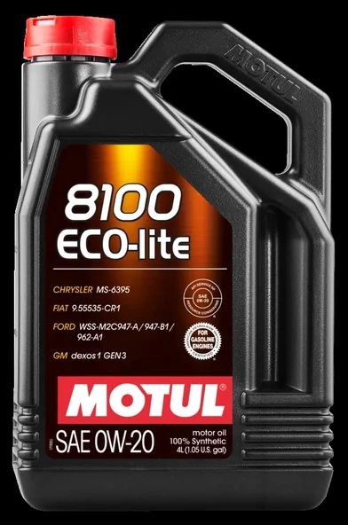 MOTUL 8100 ECO-LITE 0W20 4L