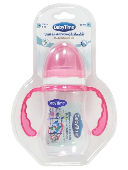 BabyTime Damla Akıtmaz Kulplu Bardak 150 ml