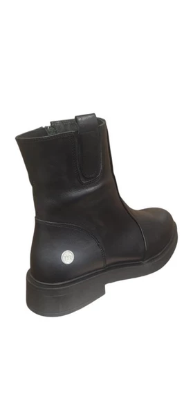 MAMMAMİA D24KB 1840 DÜZ TOPUK KADIN DERİ BOT - 5