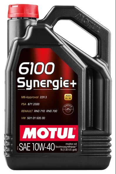 MOTUL 6100 SYNERGIE+ 10W40 5L