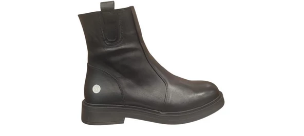 MAMMAMİA D24KB 1840 DÜZ TOPUK KADIN DERİ BOT - 2