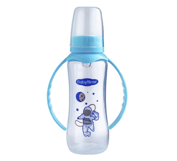 BabyTime PP Kulplu Biberon 250 ml 0-6 Ay