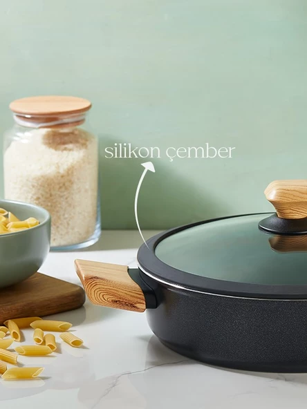 Falez Auris 30 cm Karnıyarık Tenceresi - 3