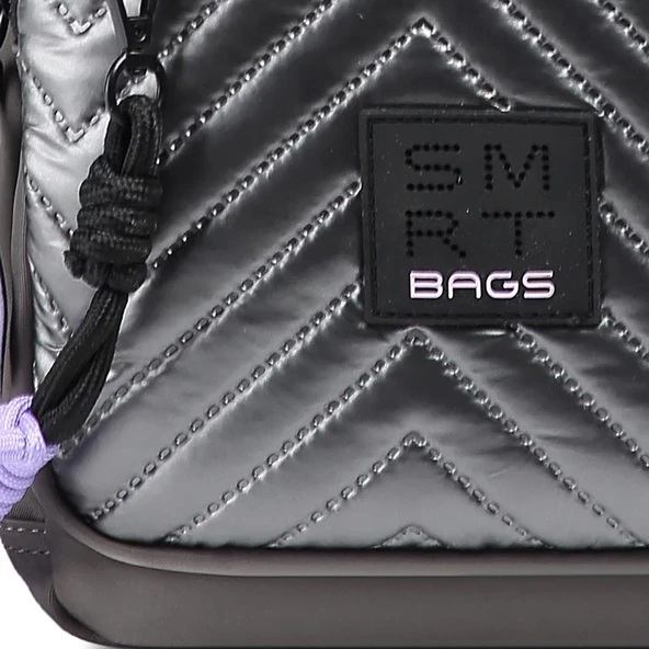 Smart Bags Parlak Kumaş Küçük Boy Askılı Kadın Sırt Çantası 3247 - 11