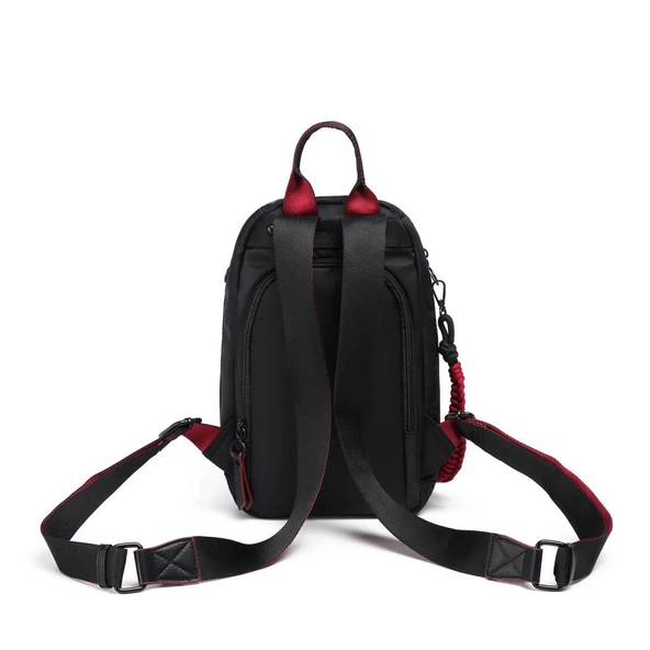Smart Bags Parlak Kumaş Küçük Boy Askılı Kadın Sırt Çantası 3247 - 3