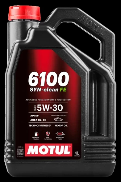 MOTUL 6100 SYN-CLEAN FE 5W30 4L