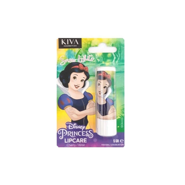 Kiva Cosmetics Lipcare Çocuklar İçin Dudak Koruyucu 5g Snow White Kiraz Aromalı