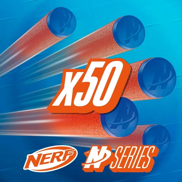 Nerf N-Serisi N1 Sünger Dart 50'li Yedek Paket F8639 - 3