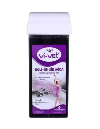 Vi-Vet Kartuş Sir Ağda Roll-On Siyah 100 Ml