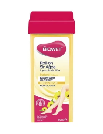 Bıowet Roll-on Sir Ağda Naturel Normal Ciltler 100 ml