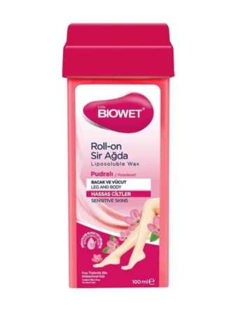 Bıowet Roll-on Sir Ağda Pudralı Hassas Ciltler 100 ml