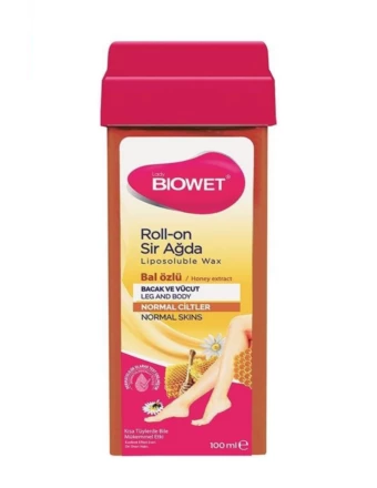 Bıowet Roll-on Sir Ağda Bal Özlü Tüm Ciltler 100 ml