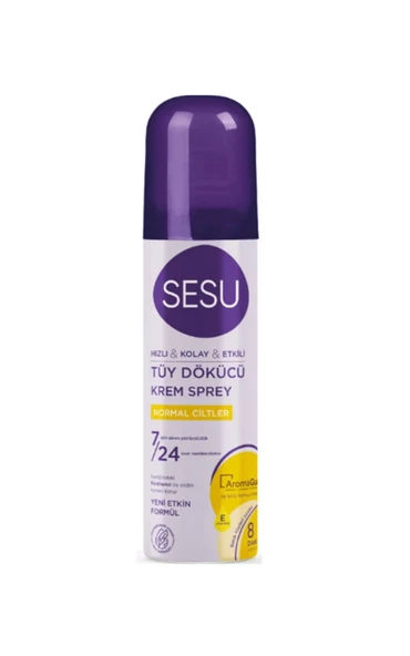 Sesu Tüy Dökücü Krem Sprey Normal Ciltler 150 ml