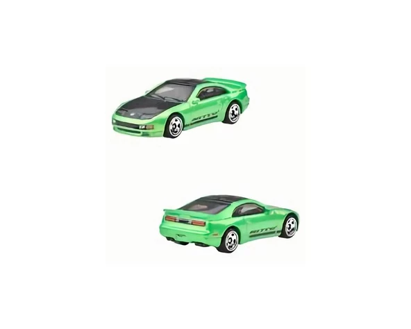 Hot Wheels 90 Lar Sokak Sahnesi Temalı Arabalar NISSAN 300ZX TWIN TURBO JCB59 - 3