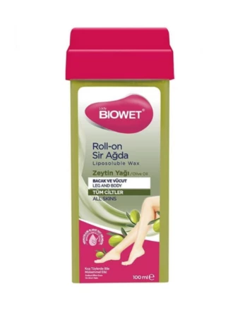 Bıowet Roll-on Sir Ağda Zeytinyağı Tüm Ciltler 100 ml