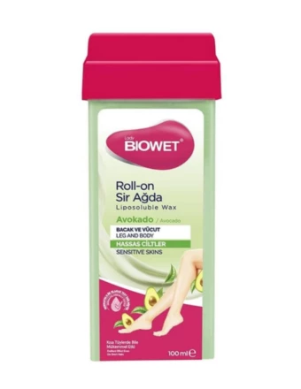 Bıowet Roll-on Sir Ağda Avokado Hassas Ciltler 100 ml