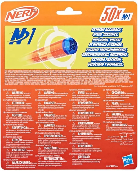 Nerf N-Serisi N1 Sünger Dart 50'li Yedek Paket F8639 - 4