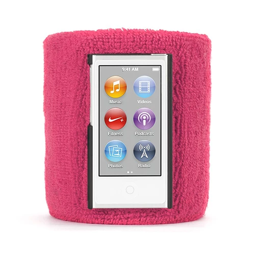 Griffin iPod nano 7 Sportcuff Bilek Bandı Kılıf Pembe RE37256