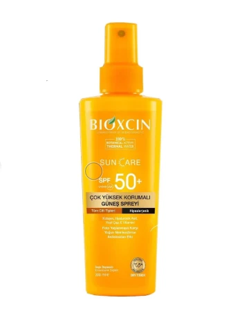 Boxcn Sun Care Çok Yüksek Korumalı Tüm Ciltler Için Güneş Spreyi Spf 50+ 200 Ml