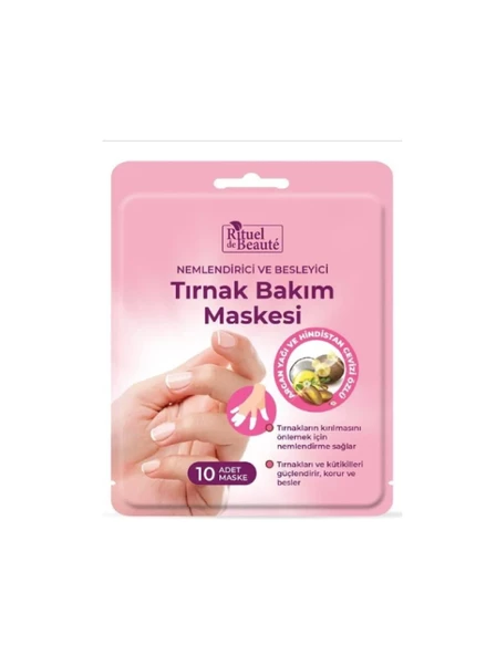 Rituel de Beaute Tırnak Bakım Maskesi Argan Yağı ve Hindistan Cevizi Özlü