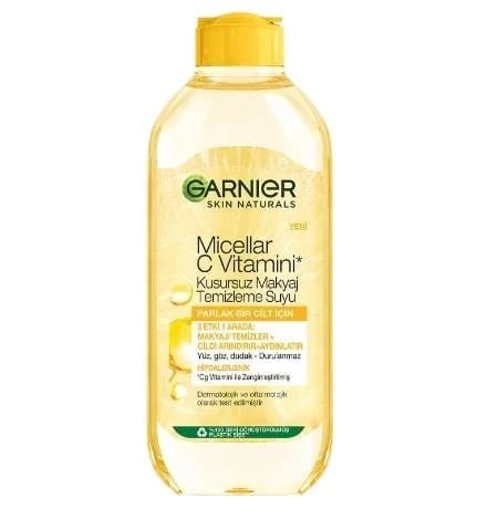 Garnier Micellar C Vitamini Kusursuz Makyaj Temizleme Suyu 400 ml