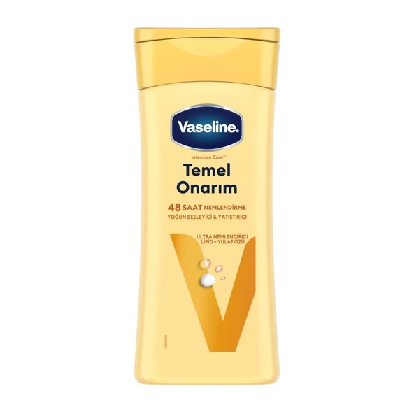 VASELINE Vücut Losyonu Temel Onarım Kuru Ciltler İçin 200 ml