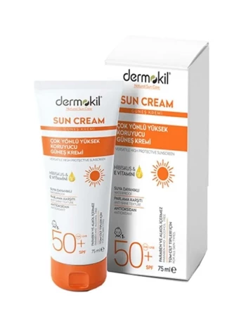 Dermokil Güneş Kremi Çok Yönlü Yüksek Koruyucu 50 Spf 75 ml