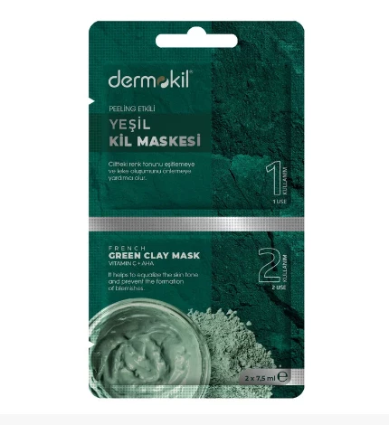 Dermokil Yeşil Kil Maskesi 2 x 7,5 ml