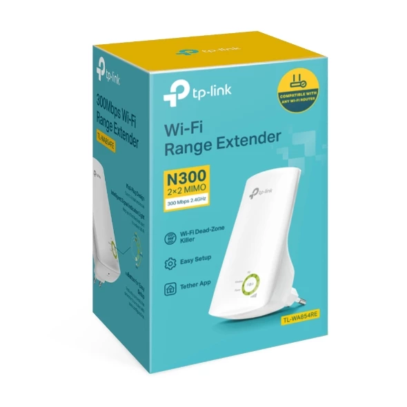 Tp-link TL-WA854RE 300MBPS Access Point / Kablosuz-n Range Extender (Menzil Genişletici)