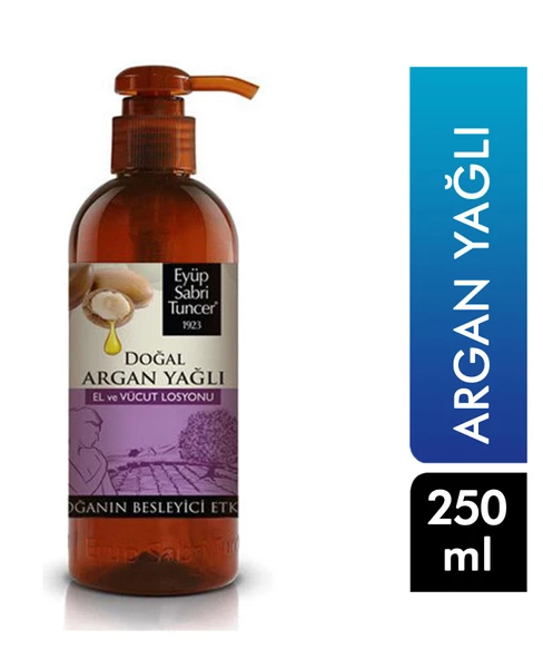 Eyüp Sabri Tuncer Argan Yağlı El ve Vücut Losyonu 250 ml