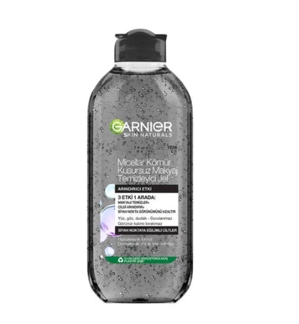 Garnier Micellar Kömür Kusursuz Makyaj Temizleyici Jel 400 ml