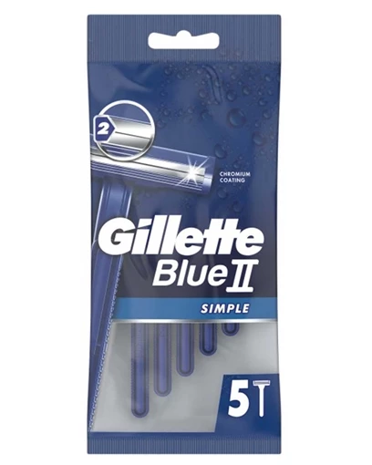 Gillette Blue 2 Tıraş Bıçağı 5 Simple