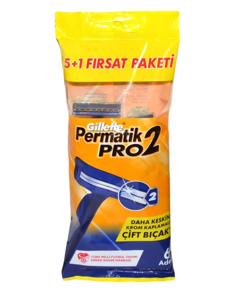 Gilette Permatik Pro2 5+1 Fırsat Paketi