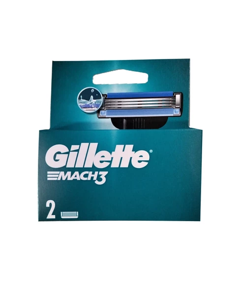 Gillette Mach 3 Yedek Tıraş Bıçağı 2'li