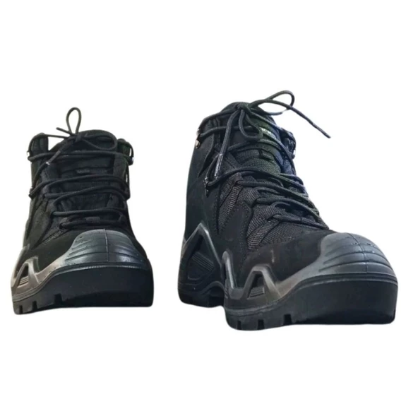 Pars 102 Power Yarım Bot Asker Polis Tactical Outdoor Trekking Ve Dağcı Botu Siyah - 3