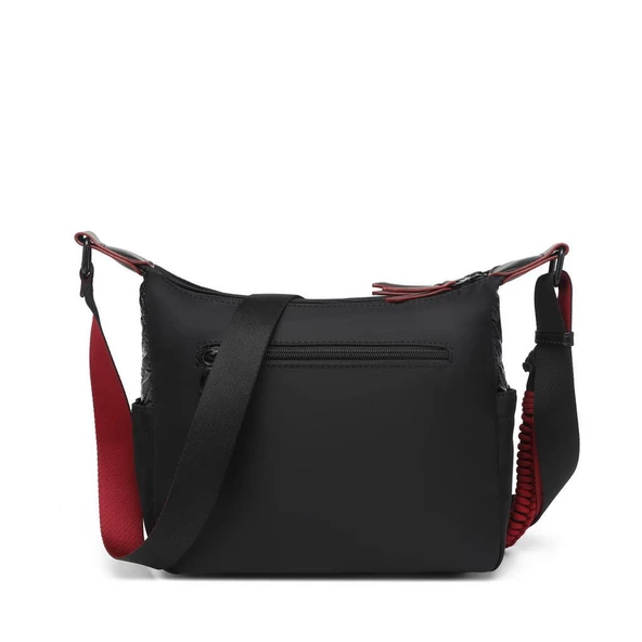 Smart Bags Parlak Kumaş Çapraz Askılı Kadın Postacı Çantası 3251 - 4