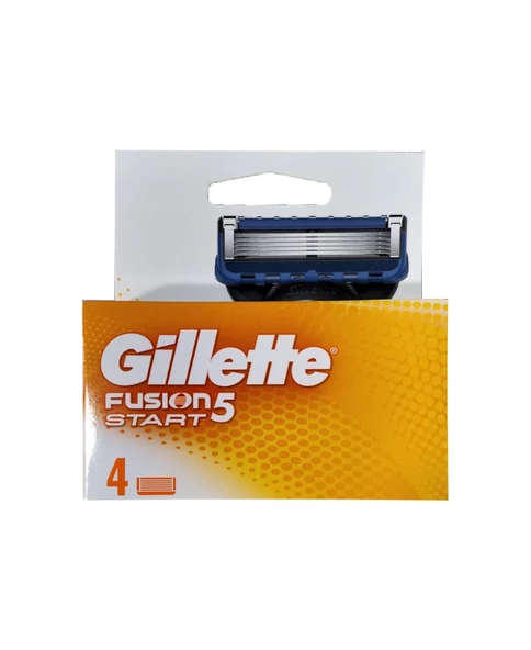 Gillette Fusion5 Start Tıraş Bıçağı 4'lü Yedek